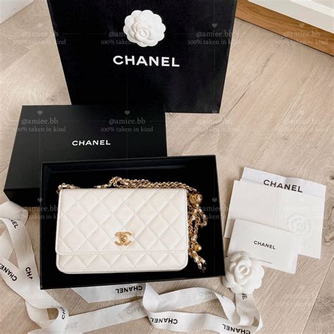 chanel wallet on chain pearl crush 2022|NEW CHANEL WOC WITH PEARL CRUSH ️ .